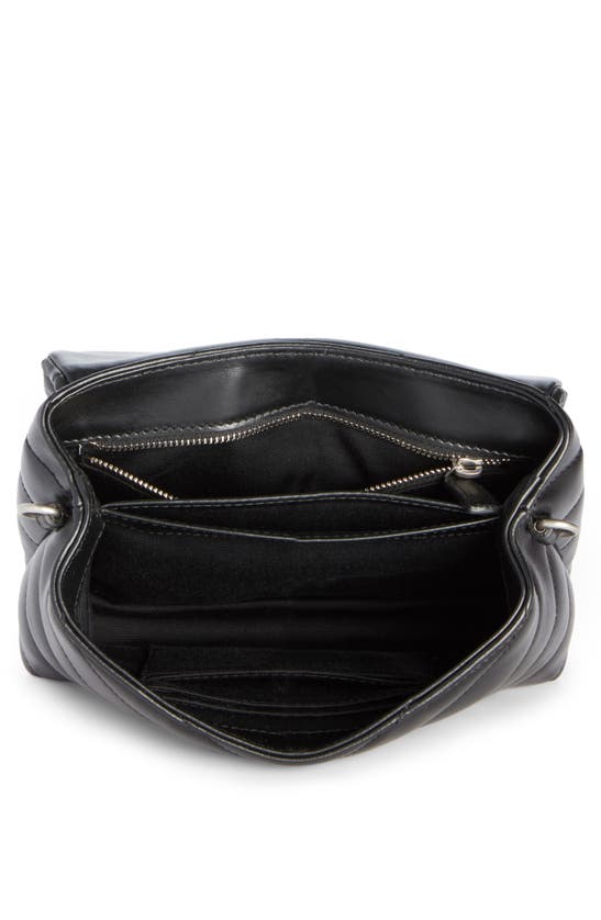 SAINT LAURENT TOY LOULOU CALFSKIN LEATHER CROSSBODY BAG