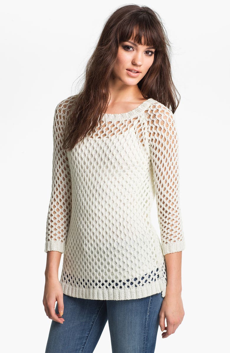 Soft Joie 'Addler' Net Knit Sweater | Nordstrom