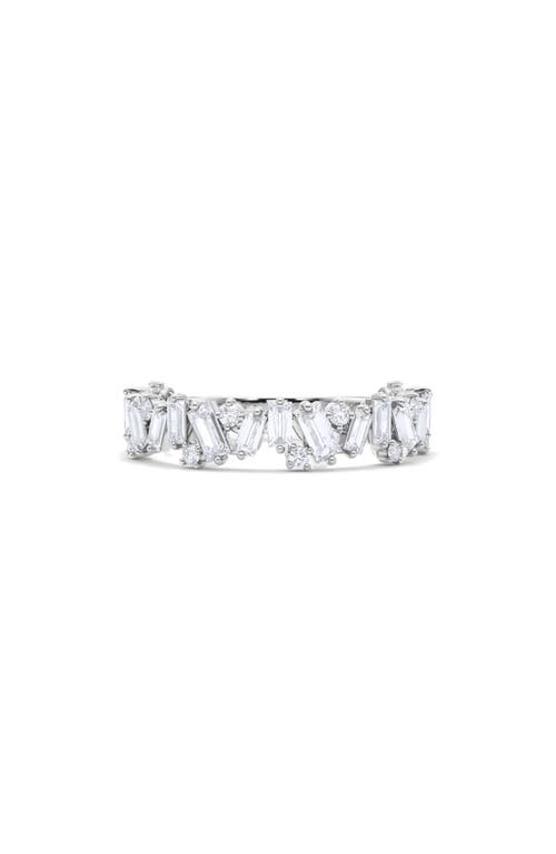 Shop Hautecarat Lab Created Diamond 3/4 Eternity Ring In White Gold