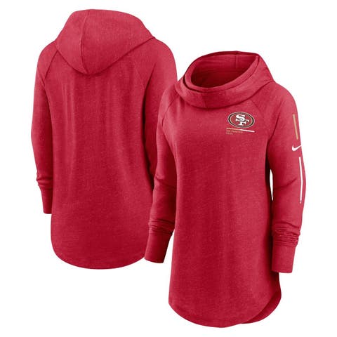 Women's Cuce White Philadelphia Eagles Victory V-Neck Pullover Sweatshirt