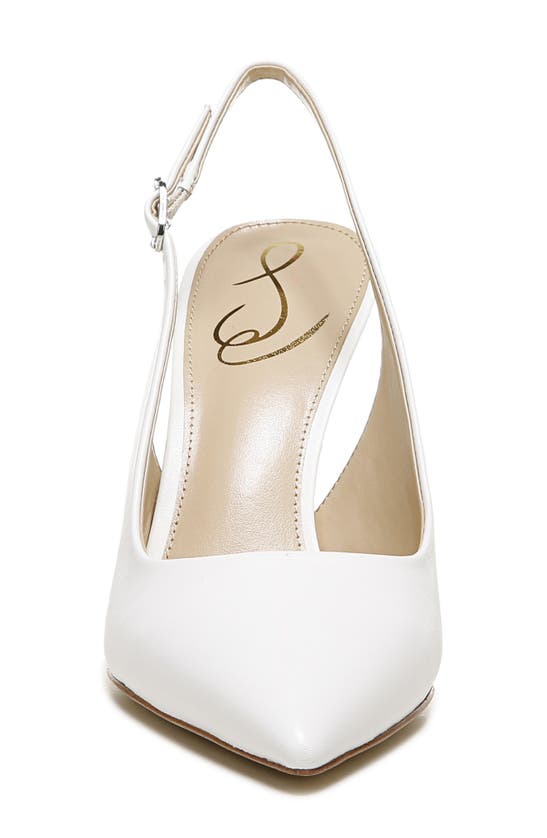 SAM EDELMAN HAZEL SLINGBACK POINTED TOE PUMP