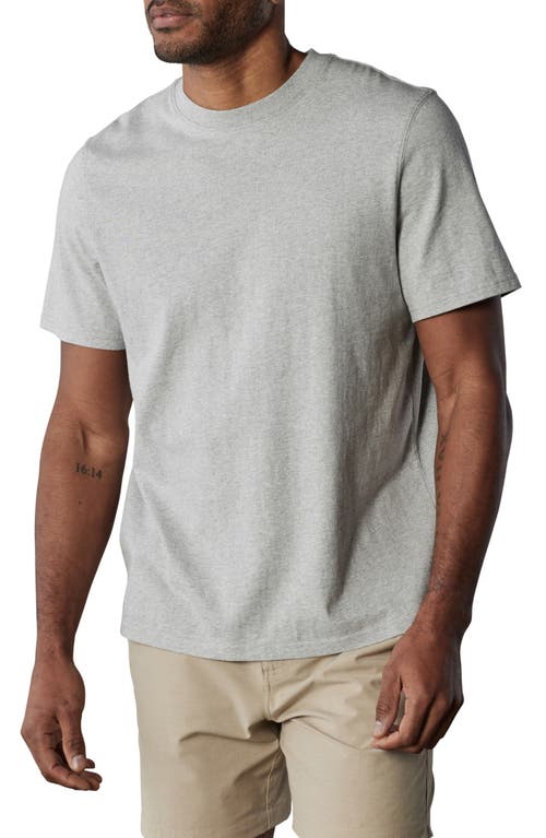 Lennox Cotton T-Shirt in Heathered Grey