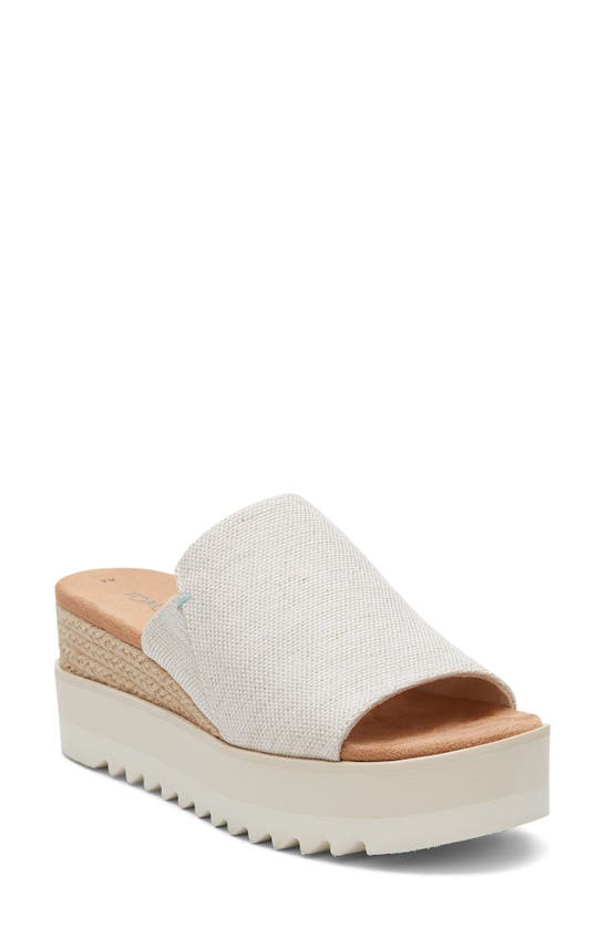 Shop Toms Diana Mule Sandal In Natural