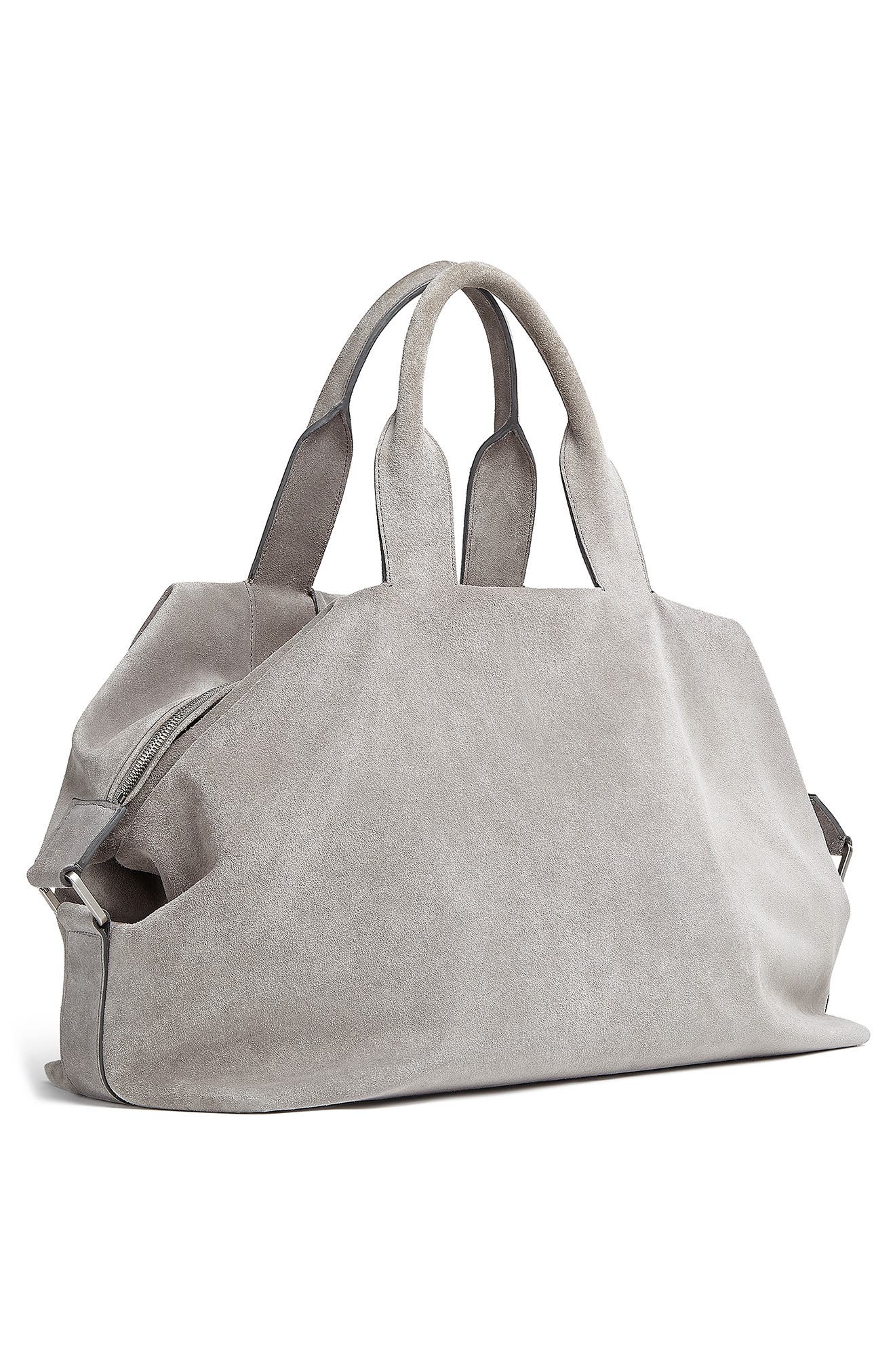 ZEGNA Suede Duffle Bag Nordstrom