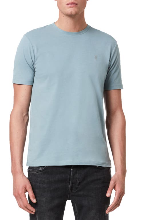 Brace Brushed Cotton Crew Neck T-Shirt FLINT GREY