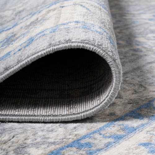 Jonathan Y Modern Persian Vintage Moroccan Traditional Area Rug In Gray/blue
