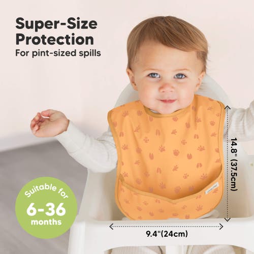 Keababies 3-pack Presto Waterproof Bibs In Wilderness