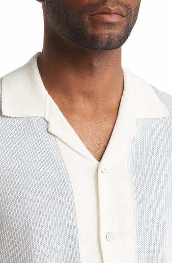 Buy the Harvey Cotton Knit Short Sleeve Polo