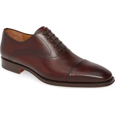Magnanni Saffron Cap Toe Oxford, Brown
