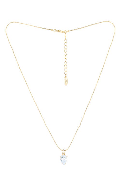 Ettika Cubic Zirconia Pendant Necklace in Gold at Nordstrom