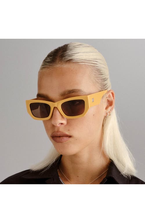 Le Specs Beachcomber 52mm D-frame Sunglasses In Wheat