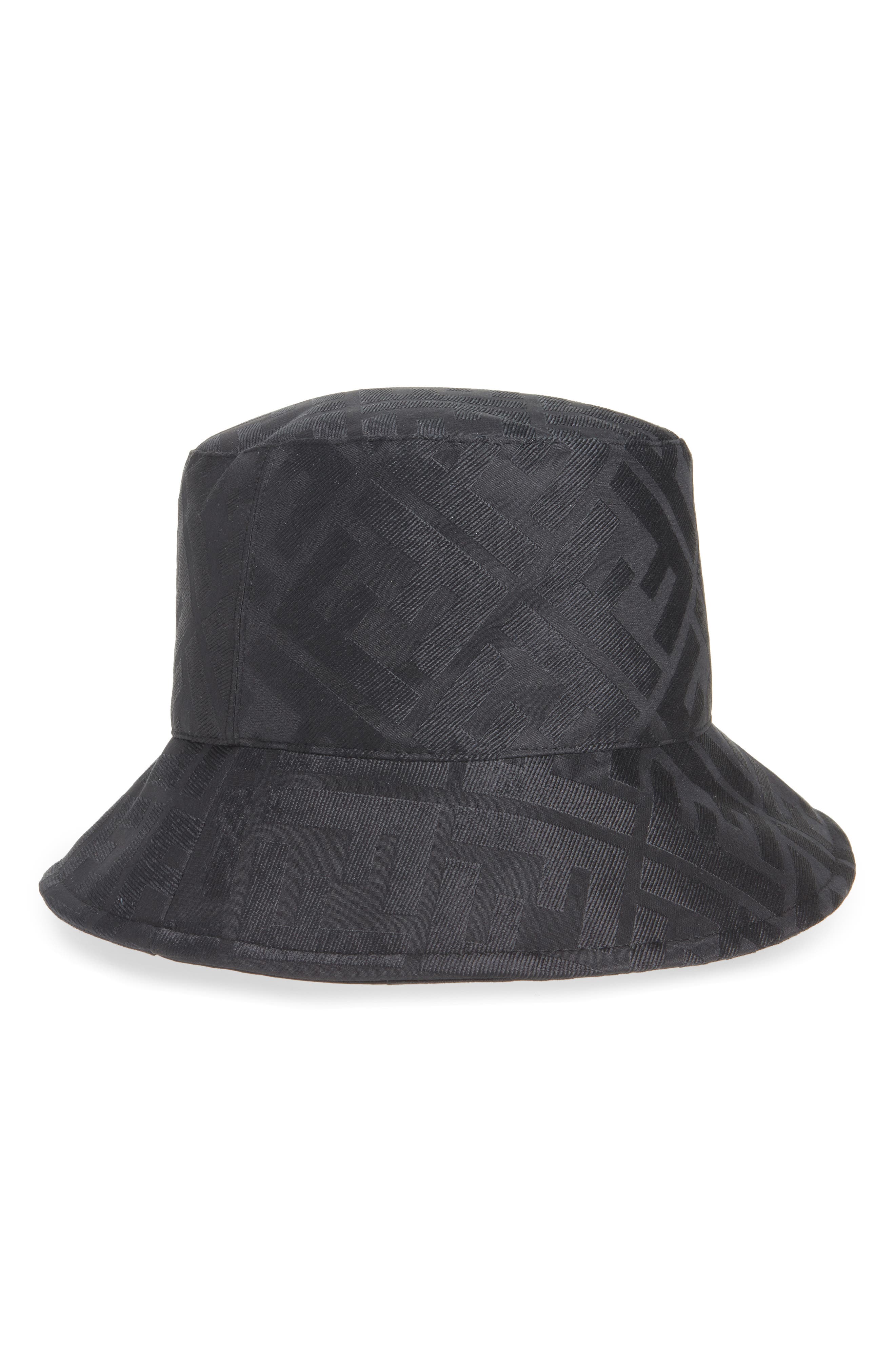 Fendi - Tobacco Wool & Cashmere FF Logo Hat