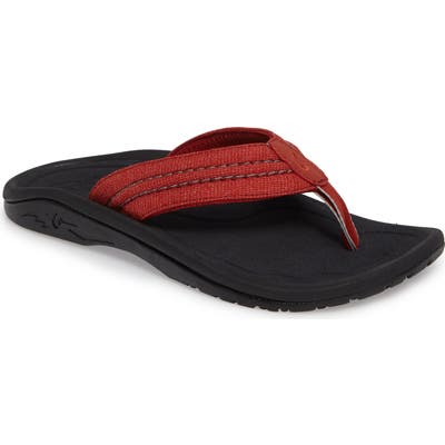 Olukai Hokua Flip Flop, Red