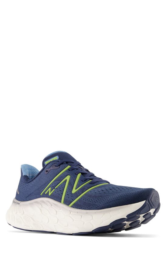 New Balance Fresh Foam X More V4 Sneaker In Navy