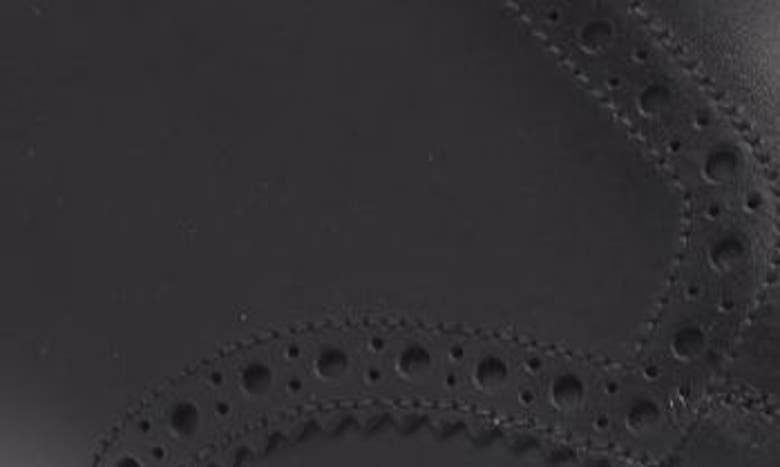 Jm Weston Triple Sole Brogued Derby In Black