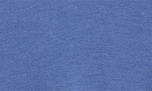 24seven Comfort Apparel V-neck Jersey Swing Top In Blue