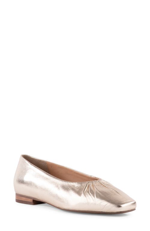 Seychelles The Little Things Square Toe Ballet Flat Platiunum at Nordstrom,