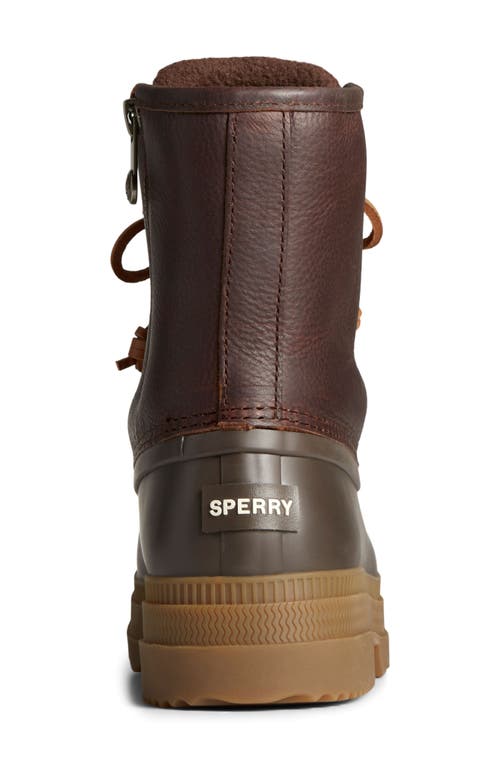 Shop Sperry Top-sider® Saltwater 2.0 Duck Boot In Dark Brown