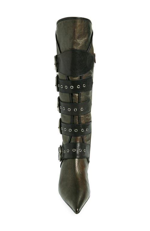 JEFFREY CAMPBELL JEFFREY CAMPBELL SEATBELT KNEE HIGH BOOT 