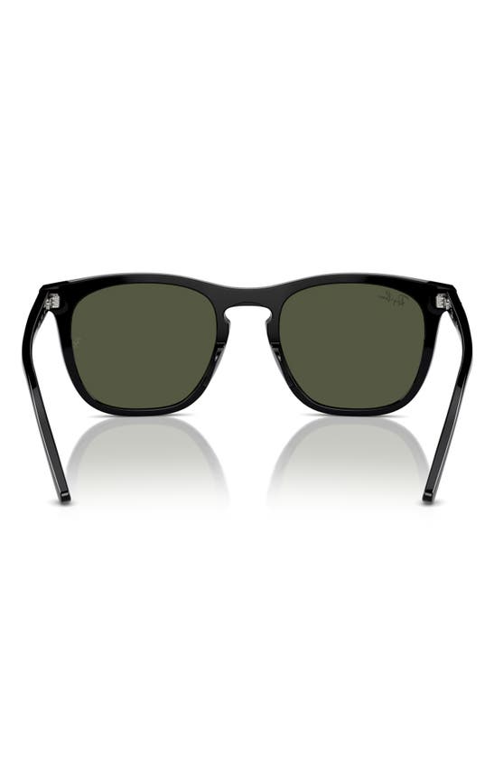 Shop Ray Ban Ray-ban 53mm Square Sunglasses In Black