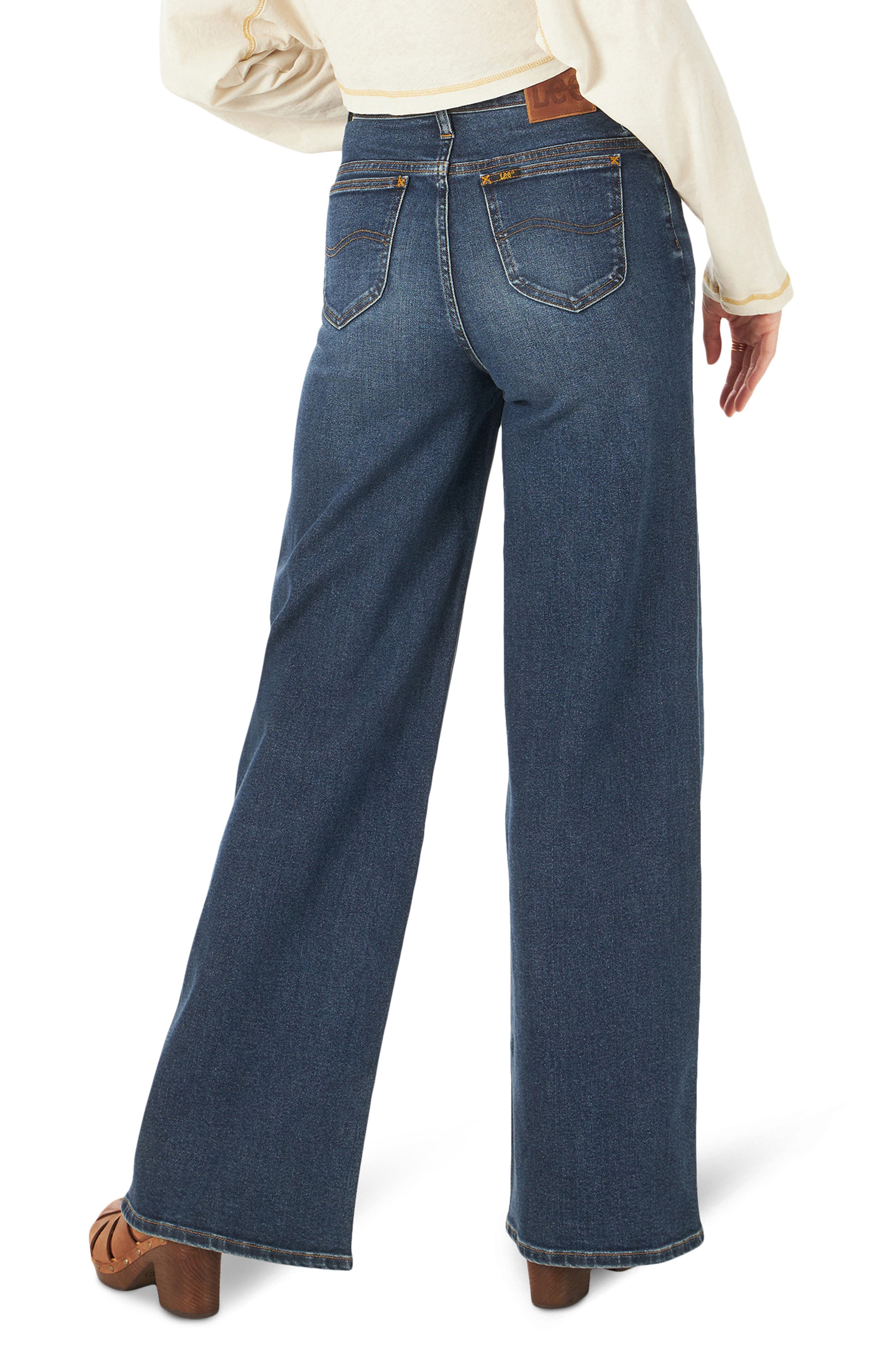 Lee Lady Lee High Waist A-Line Jeans | Nordstrom