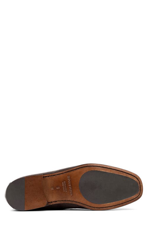 Donald Pliner Dacio Bit Loafer In Dark Brown
