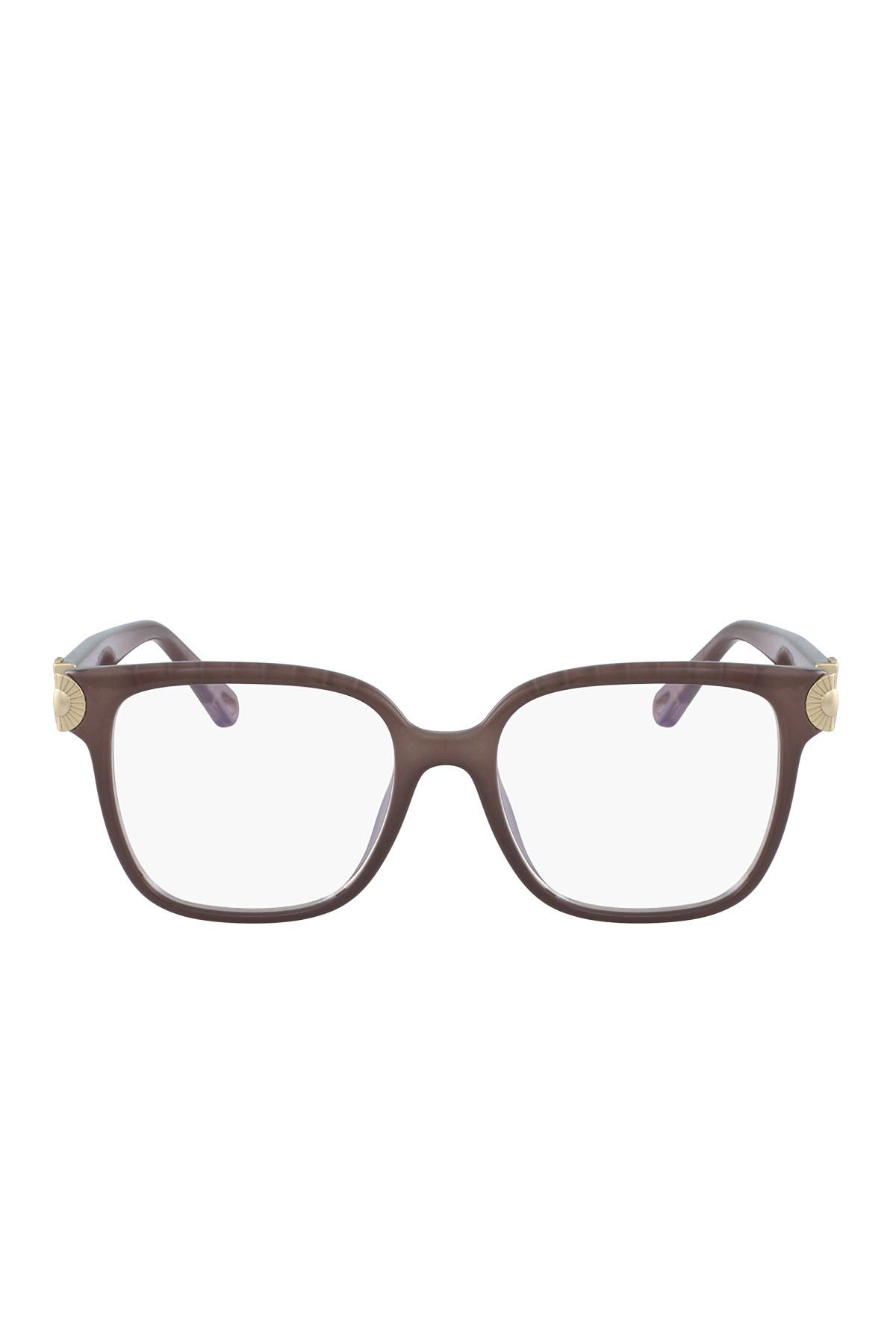 chloe 53mm mod rectangle full rim optical frames