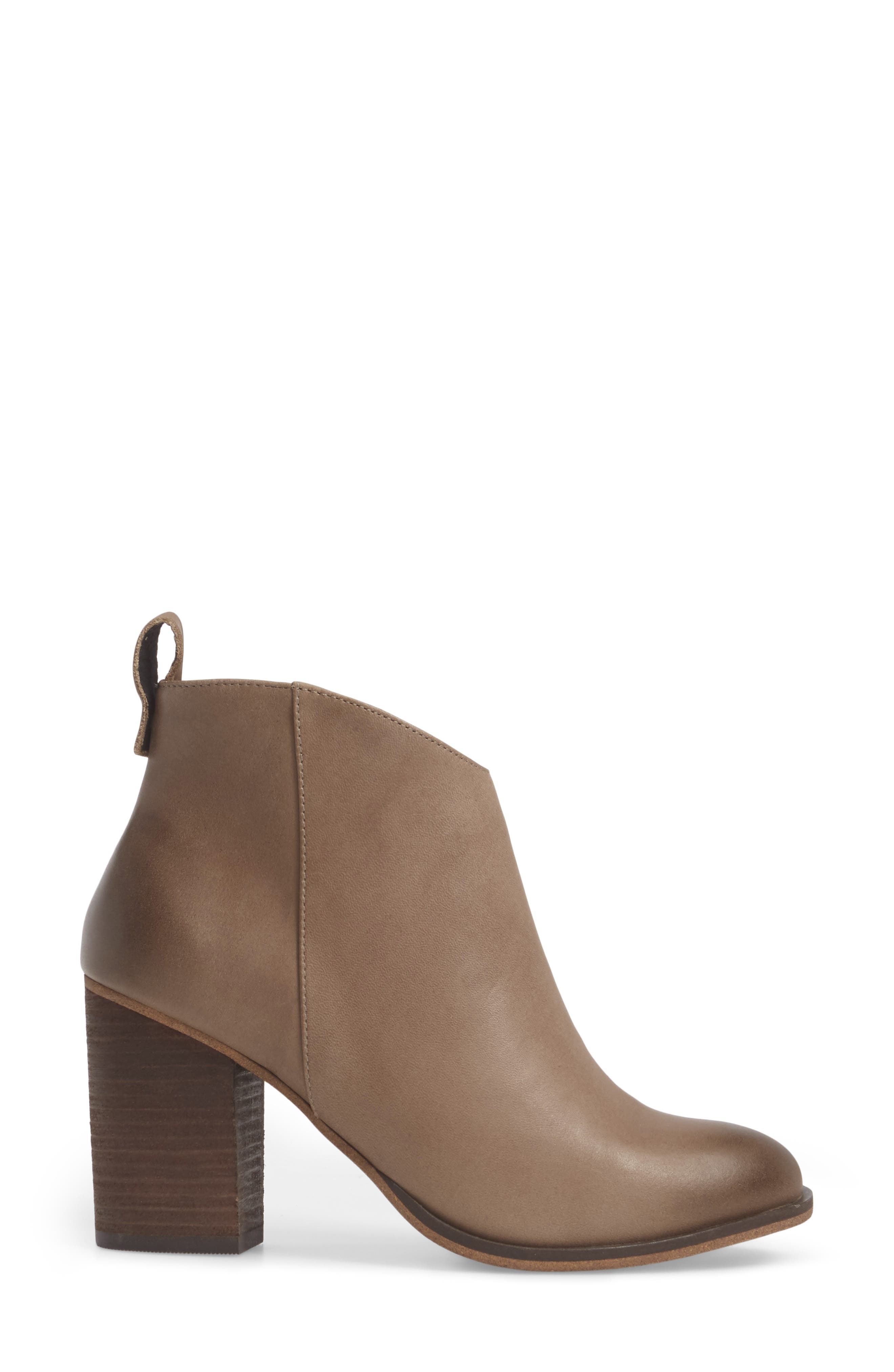 block bootie heels