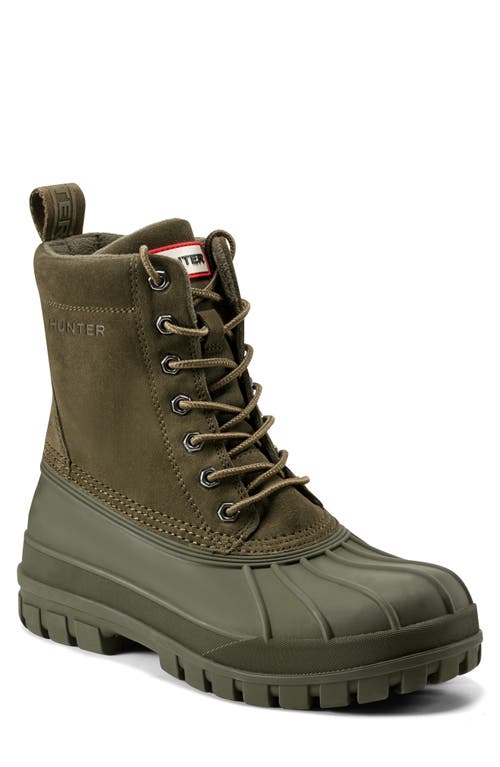 Hunter Southall Waterproof Insulated Boot In Green