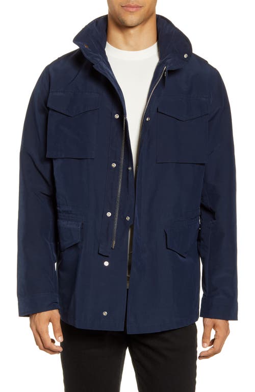 NN07 8264 Slim Fit Field Jacket in Navy Blue