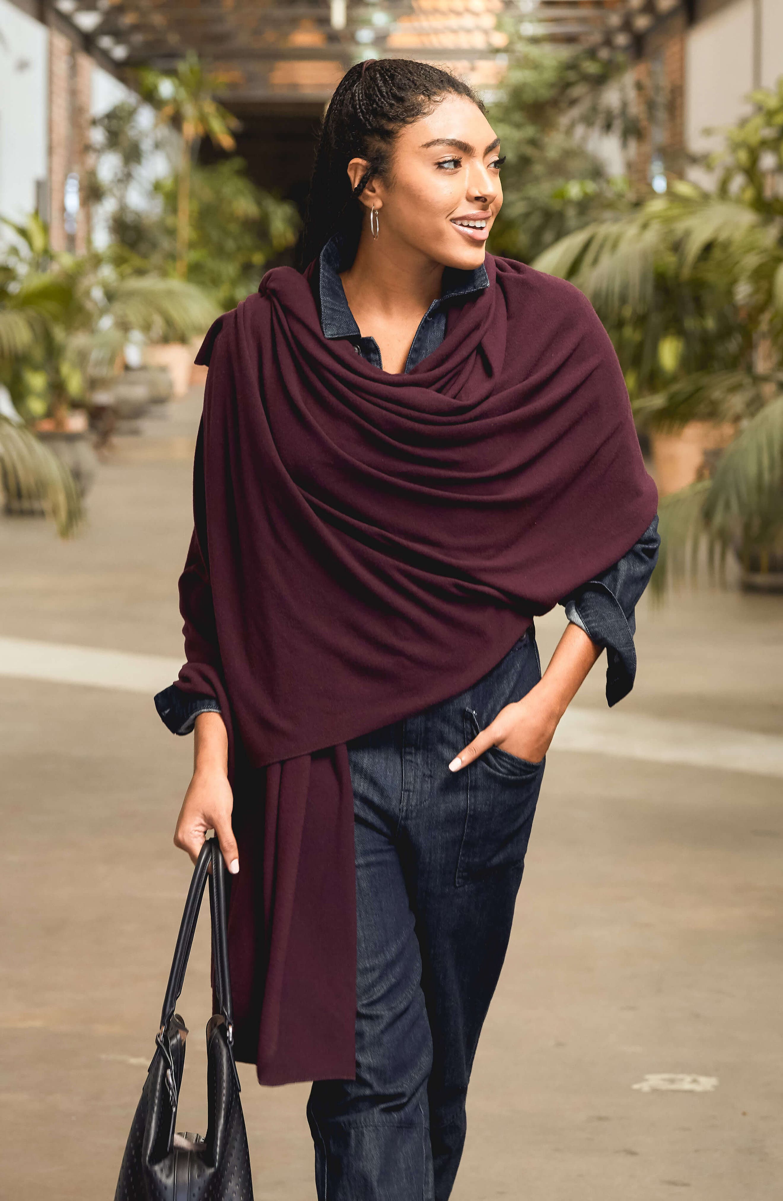 travel wrap scarf
