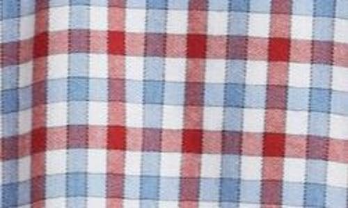 Shop Johnnie-o Millbank Check Button-down Shirt In Malibu Red