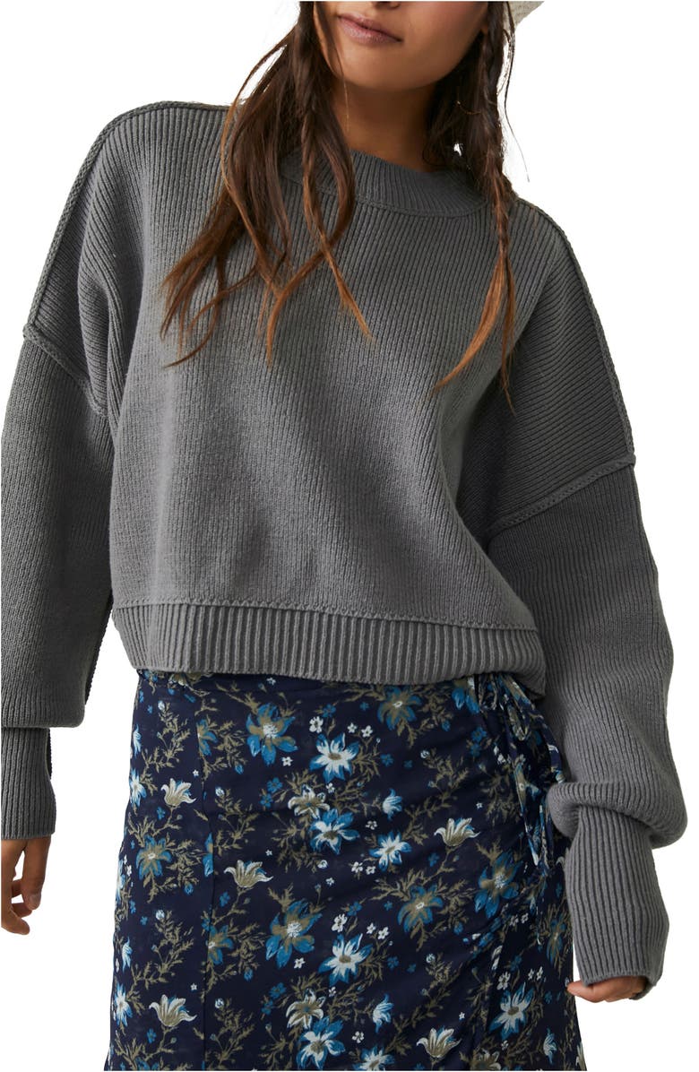 Free People Easy Street Crop Pullover Nordstrom Free People Easy Street Crop Pullover Nordstrom
