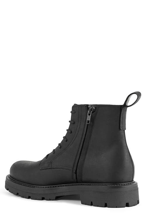 Shop Vagabond Shoemakers Cameron Lace-up Boot In Off Black