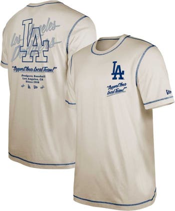 Lids Los Angeles Dodgers New Era Team Hoodie T-Shirt - Royal