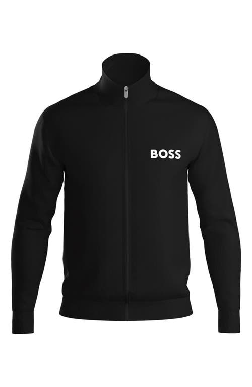 BOSS Men's Ease Track Jacket Black at Nordstrom,
