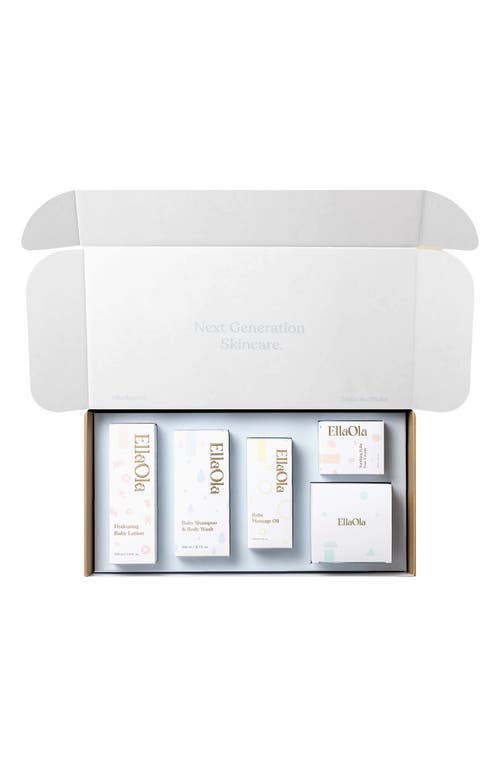 EllaOla The Baby's Ultimate Spa Gift Set in White at Nordstrom