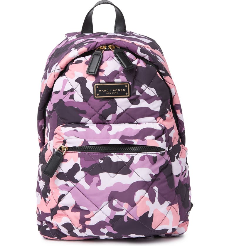 Marc Jacobs Camo Print Diamond Quilted Mini Backpack | Nordstromrack