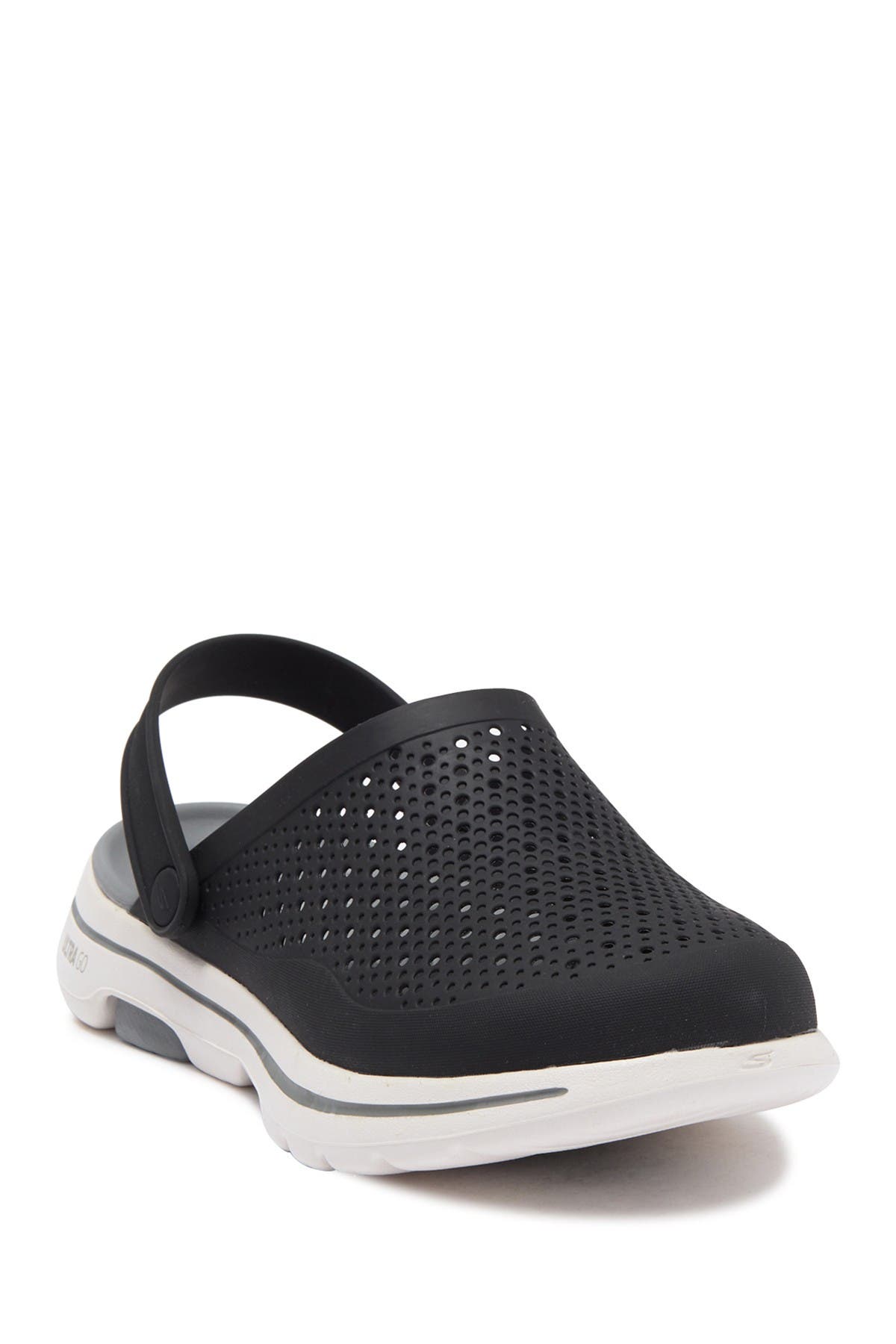 skechers perforated slip on casual shoes