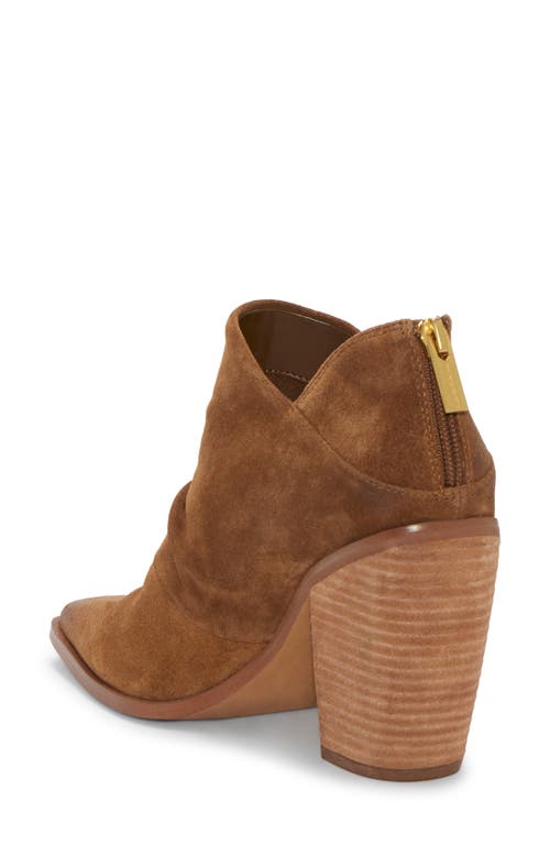 Shop Vince Camuto Ainsley Bootie In Reishi Sisued