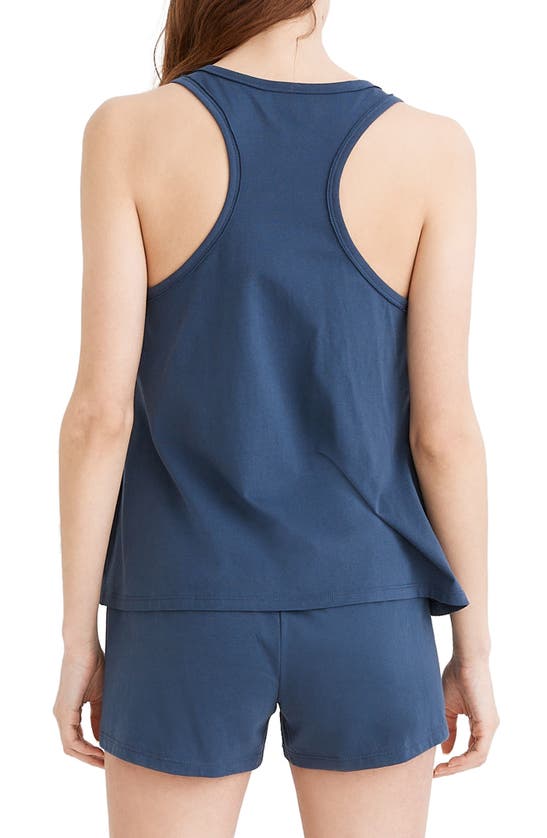 MADEWELL RAW EDGE PAJAMA TANK TOP