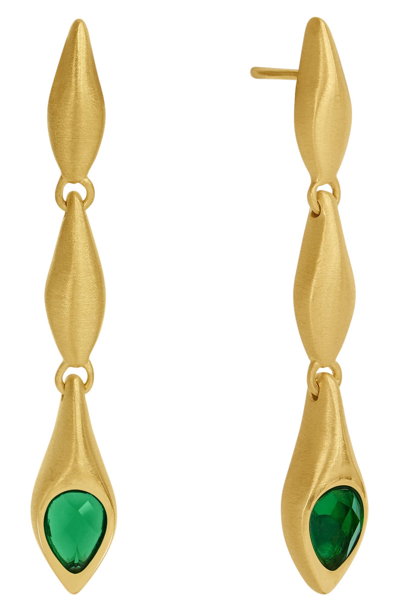 nordstrom green earrings