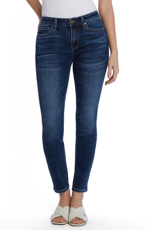 Shop Hint Of Blu Mid Rise Skinny Jeans In Beach Blue