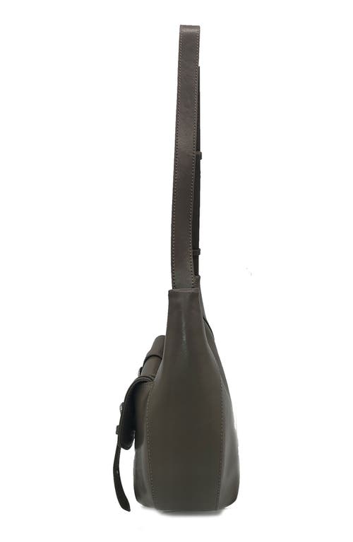 Oryany Rodeo Suede Shoulder Bag In Hazel