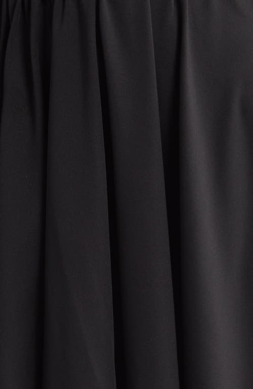 Nikki Lund Belle Cross Back Minidress In Black