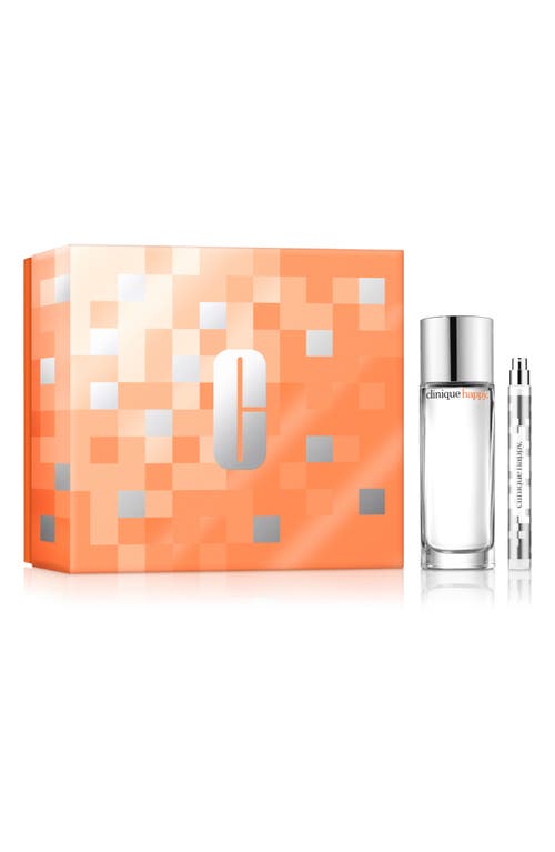 Shop Clinique Happy Duo Fragrance Set (limited Edition) $117 Value In No Color