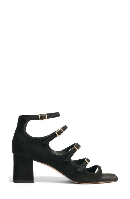 Shop Marion Parke Francine Ankle Strap Sandal In Black