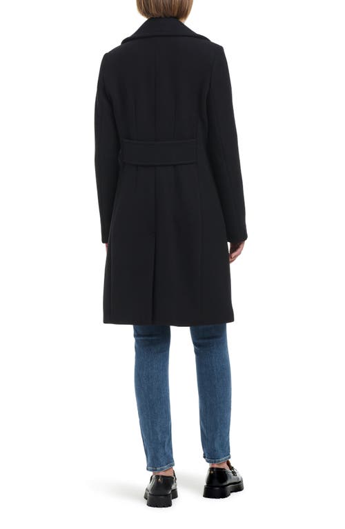 Shop Kate Spade New York Twill Walking Coat In Black