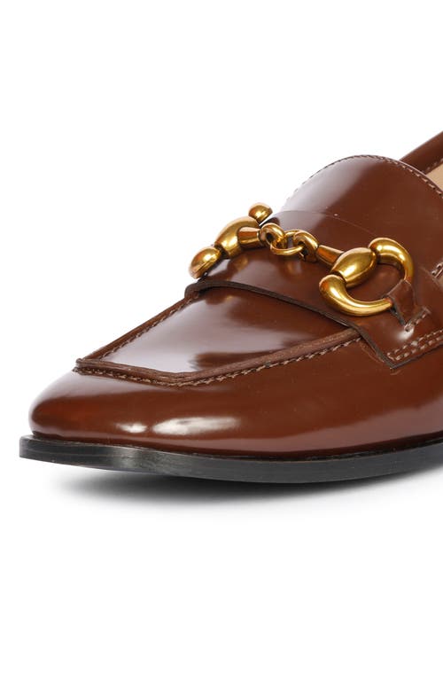 Saint G Cosmos Bit Loafer Pump In Chocolate