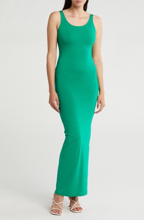 Scoop Neck Maxi Dress